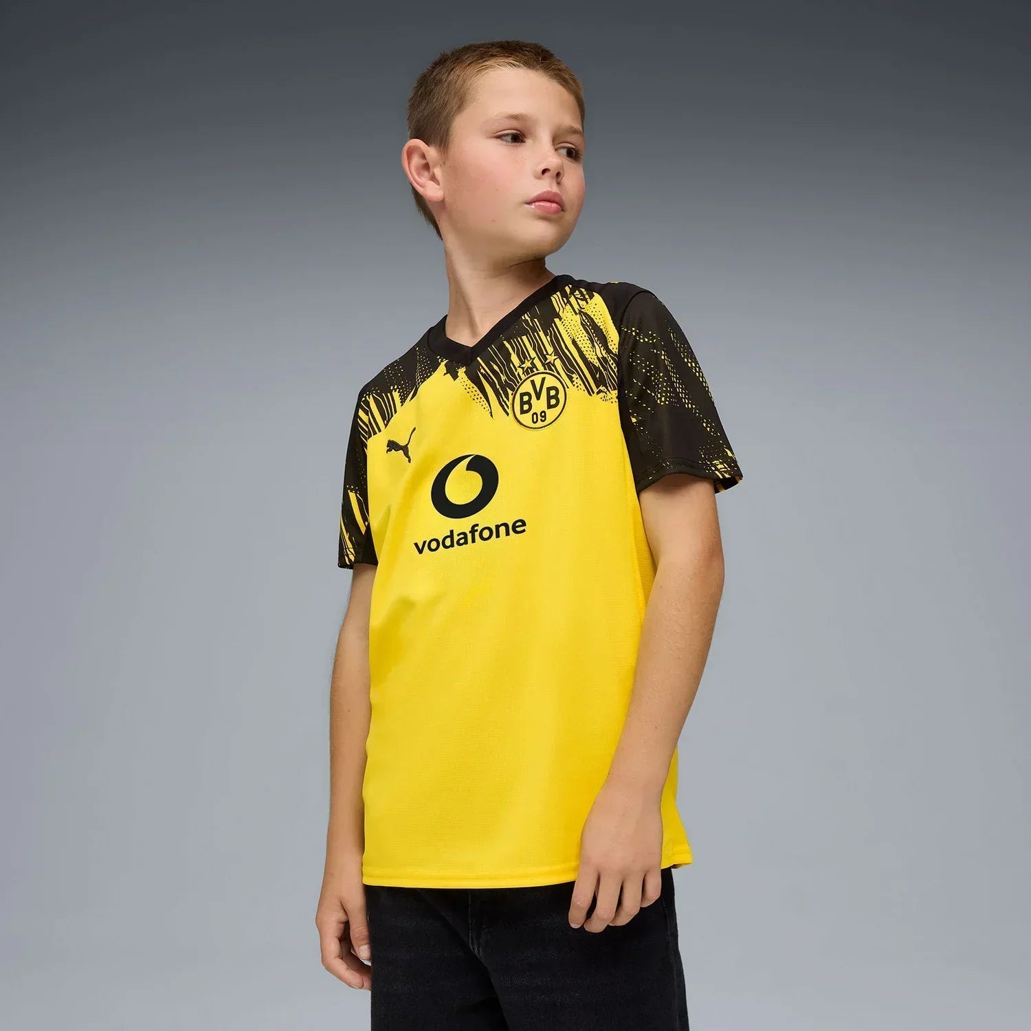 Borussia Dortmund 2025/26 Home Kids Jersey