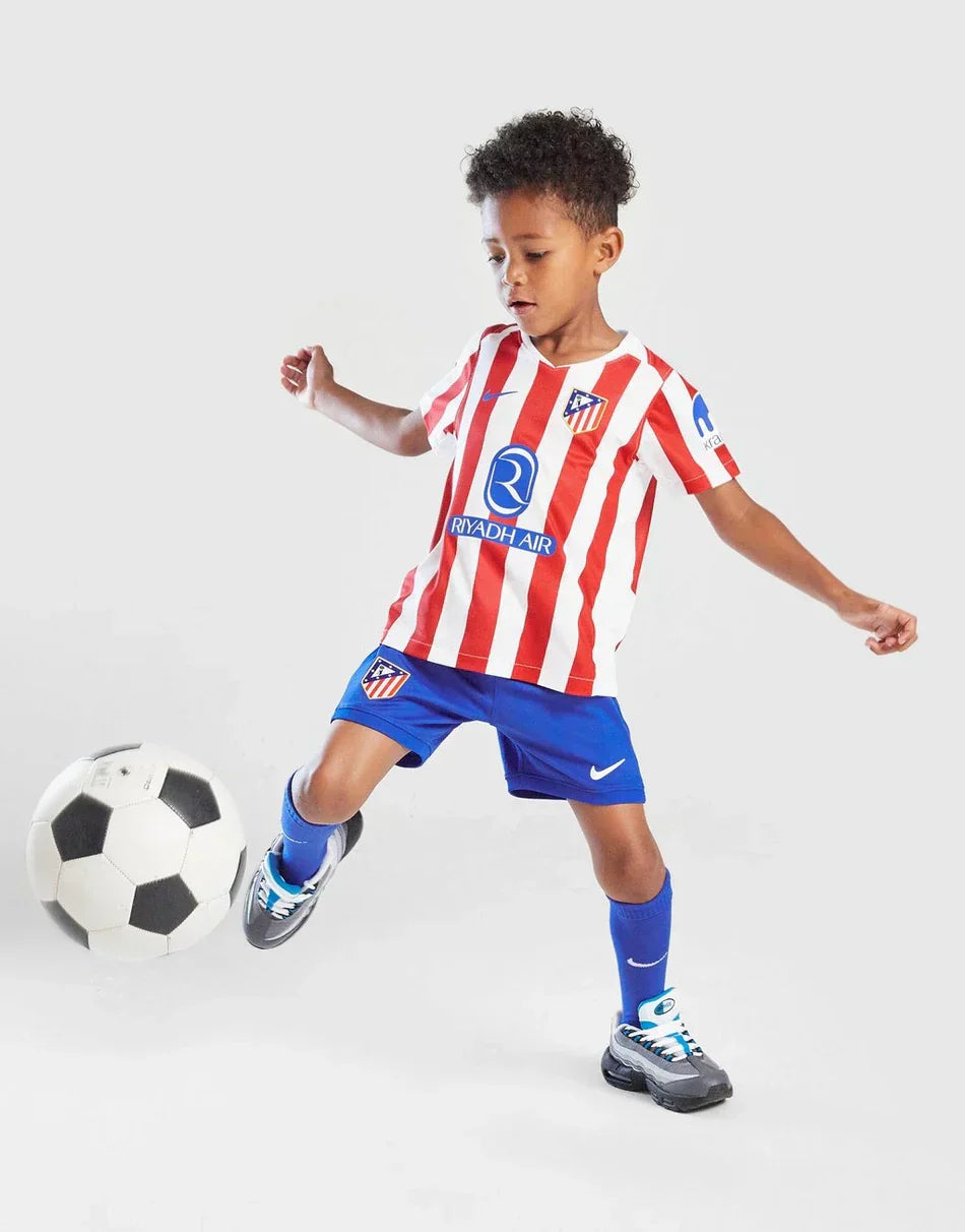 Athletico Madrid 2025/26 Home Kids Jersey