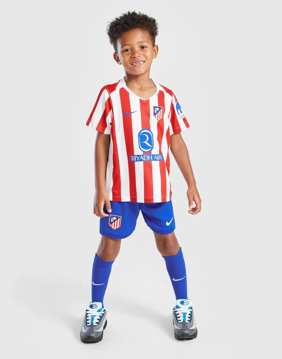 Athletico Madrid 2025/26 Home Kids Jersey