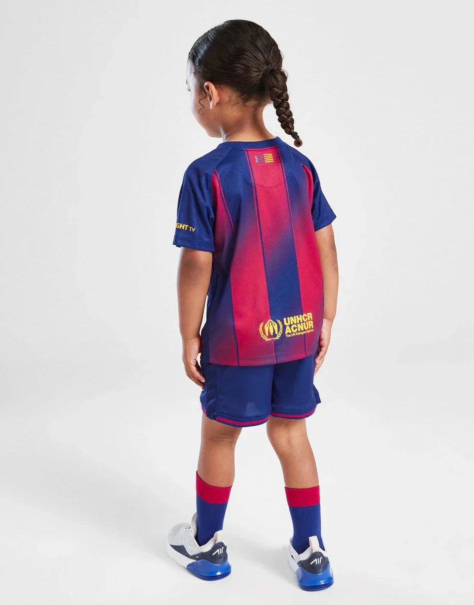 FC Barcelona 2025/26 Home Kids Jersey