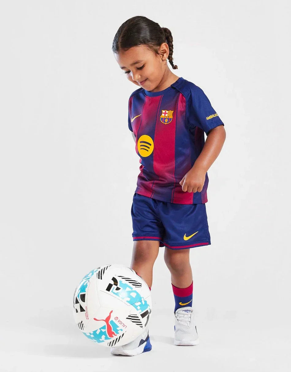 FC Barcelona 2025/26 Home Kids Jersey