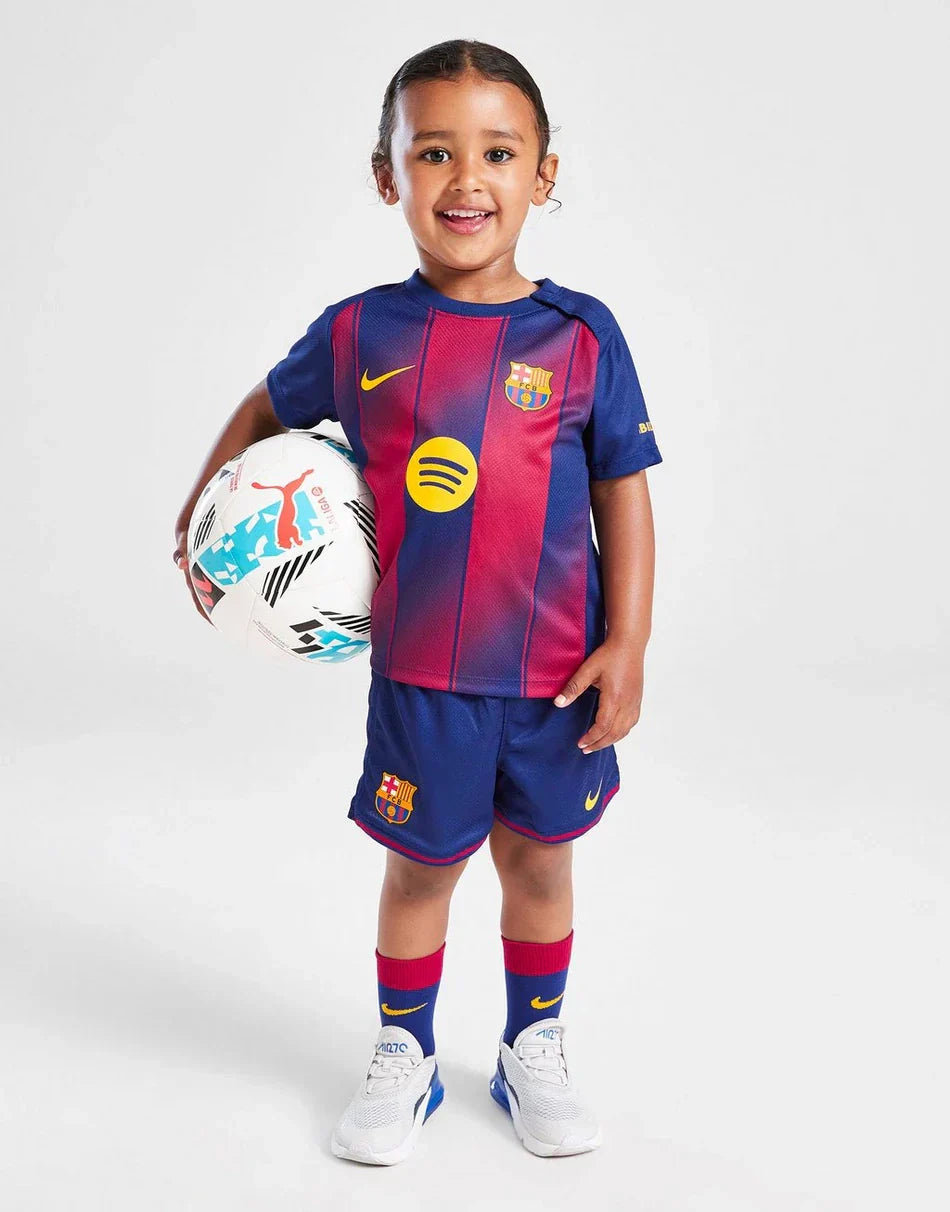 FC Barcelona 2025/26 Heimtrikot für Kinder