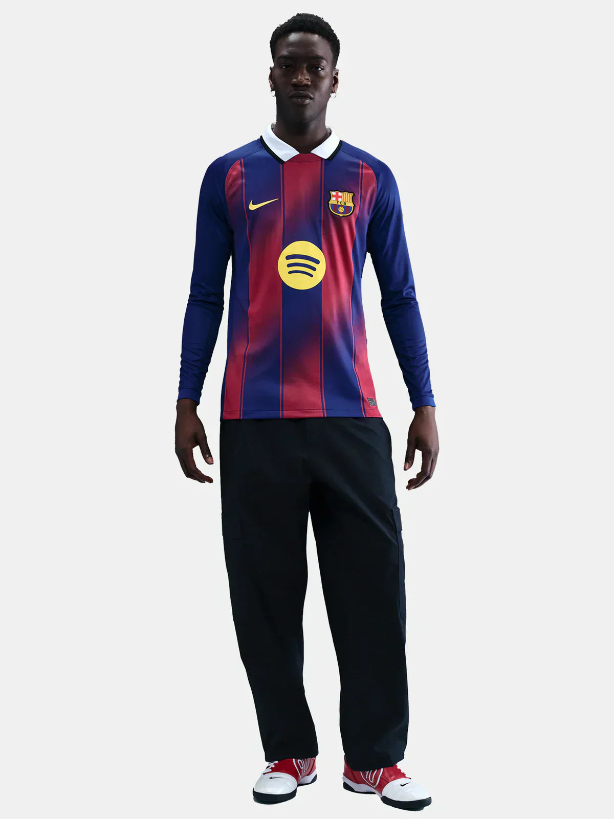 FC Barcelona 2025/26 Long Sleeve Home Jersey