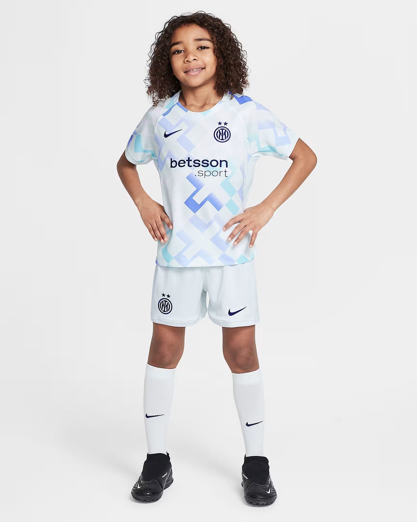 Inter Milan 2025/26 Away Kids Jersey