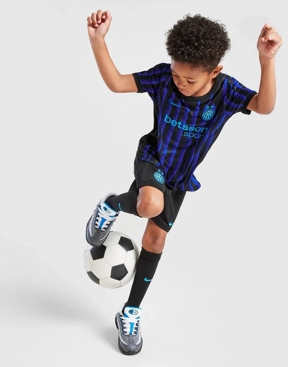 Inter Milan 2025/26 Home Kids Jersey