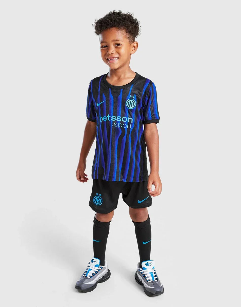Camiseta local para niños del Inter de Milán 2025/26