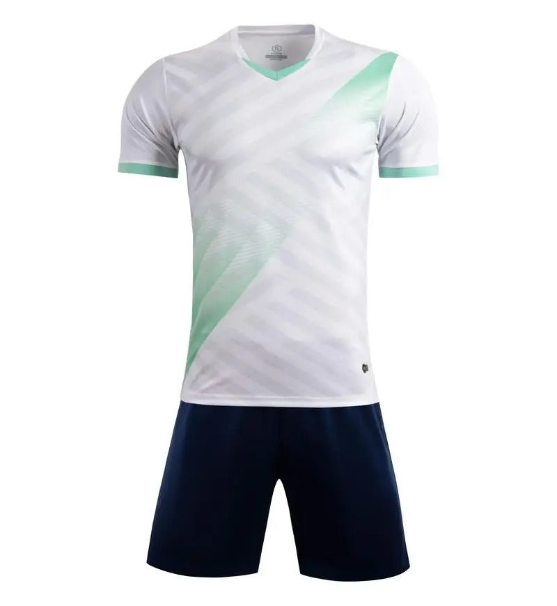 Kit de fútbol sin marca White Top - V3