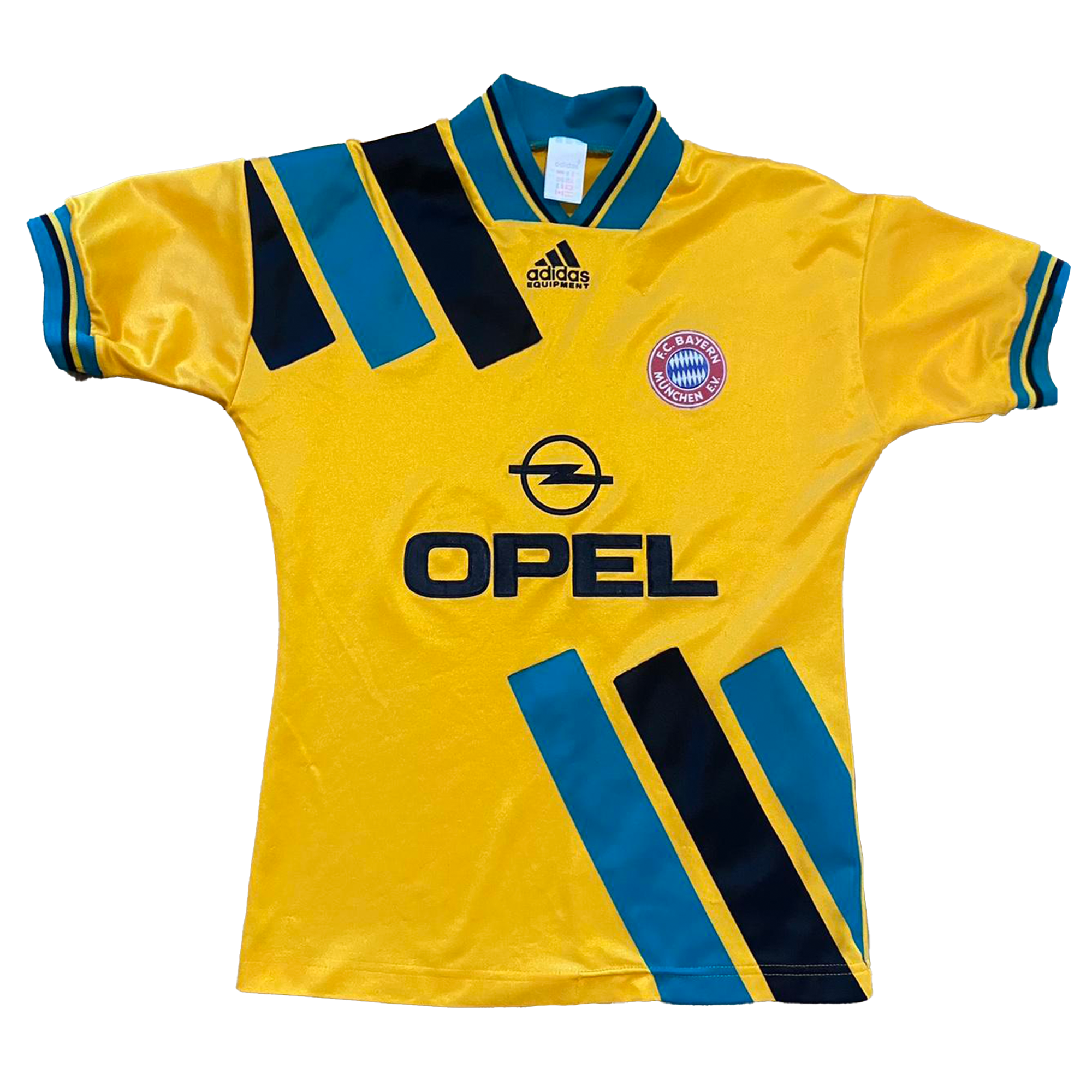 Bayern Munich 1993 Away Gold Retro Football Jersey
