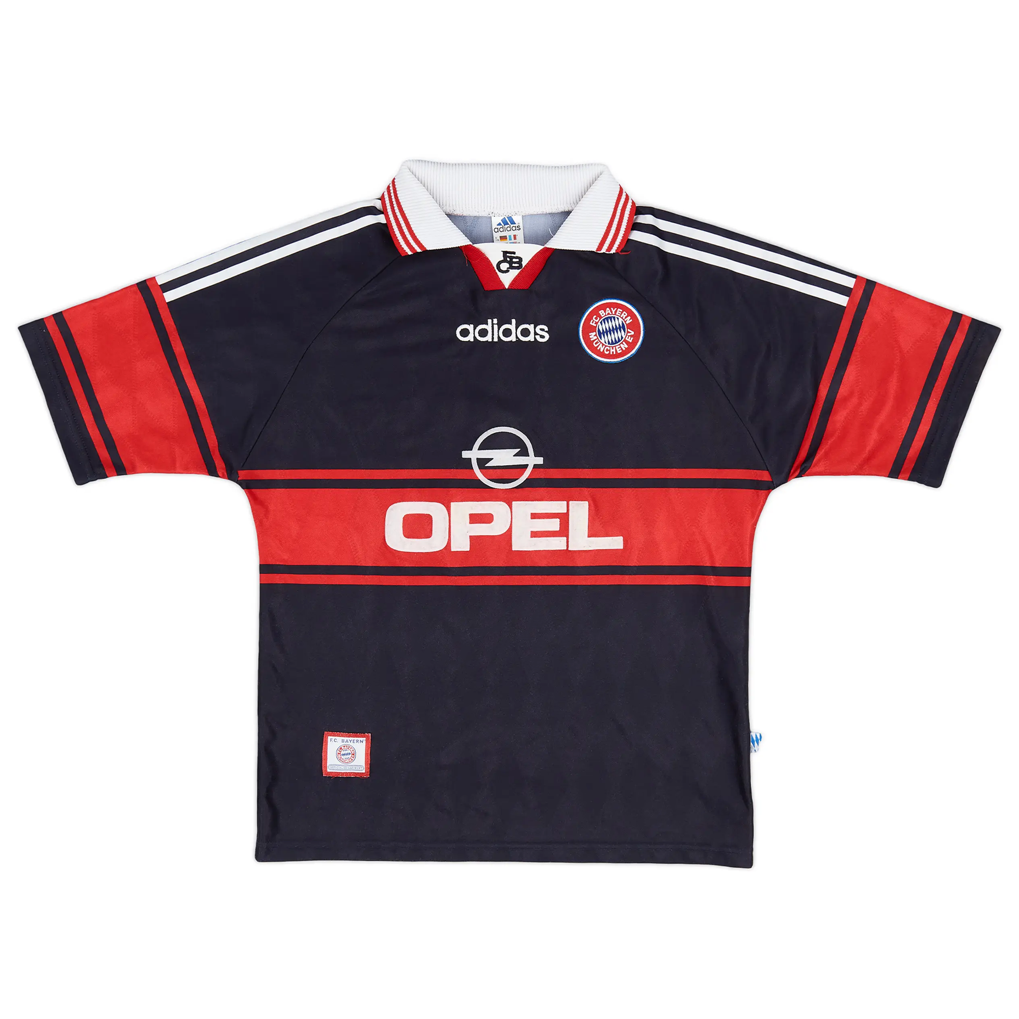 Bayern Munich 1997-1999 Home Retro Football Jersey