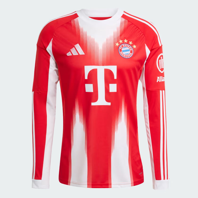 Bayern München 2025/26 Langarm-Heimtrikot