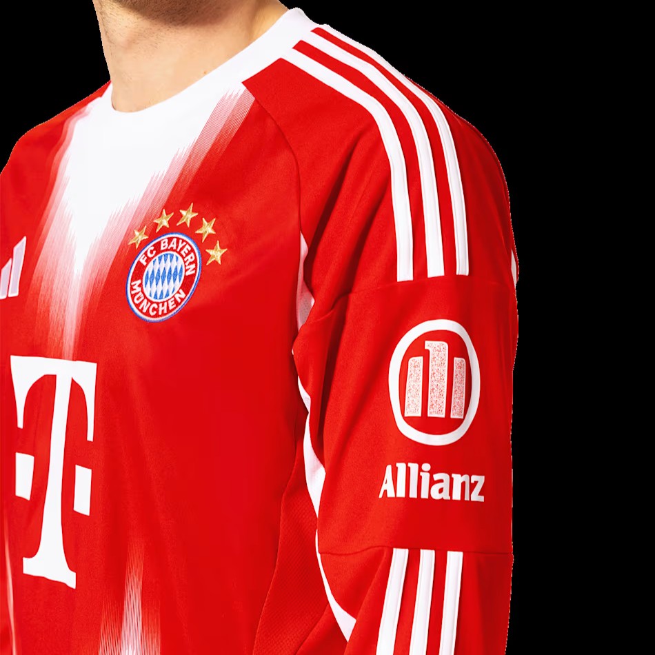 Bayern München 2025/26 Langarm-Heimtrikot