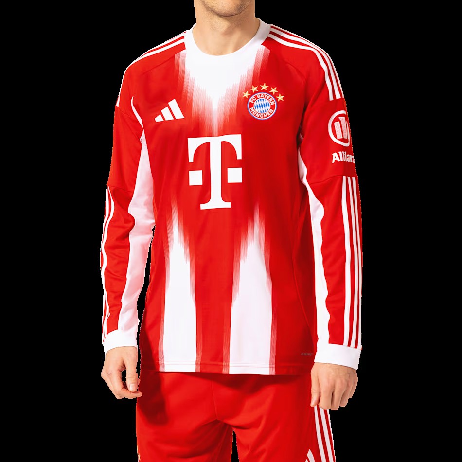 Bayern München 2025/26 Langarm-Heimtrikot