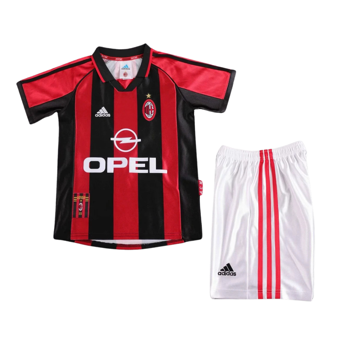 AC Milan 1998-199 Home Kids Jersey