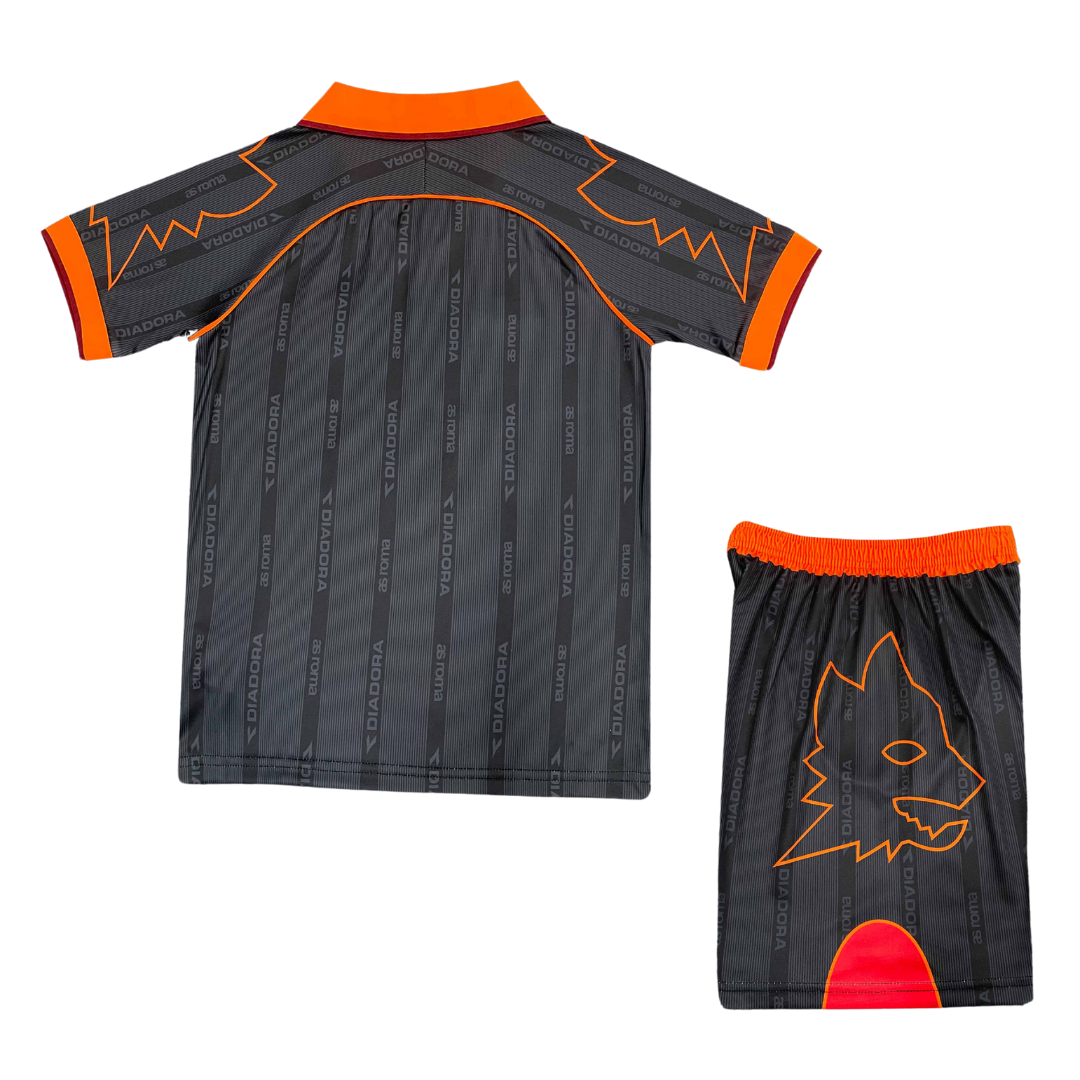 AS Roma 2002-2003 Away Kids Jersey