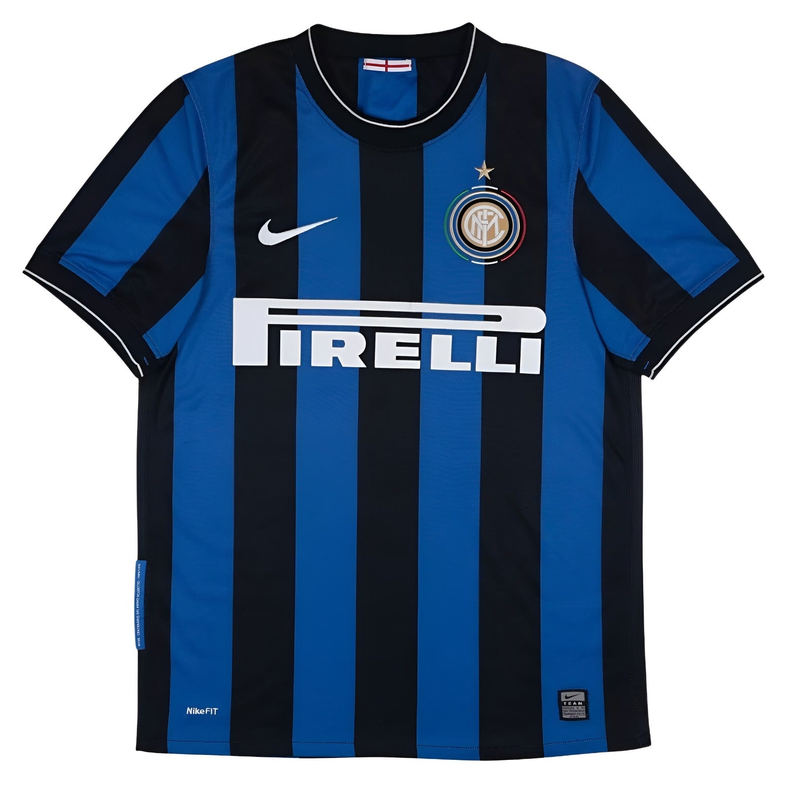 Inter Milan 2009-2010 Home Retro Football Jersey