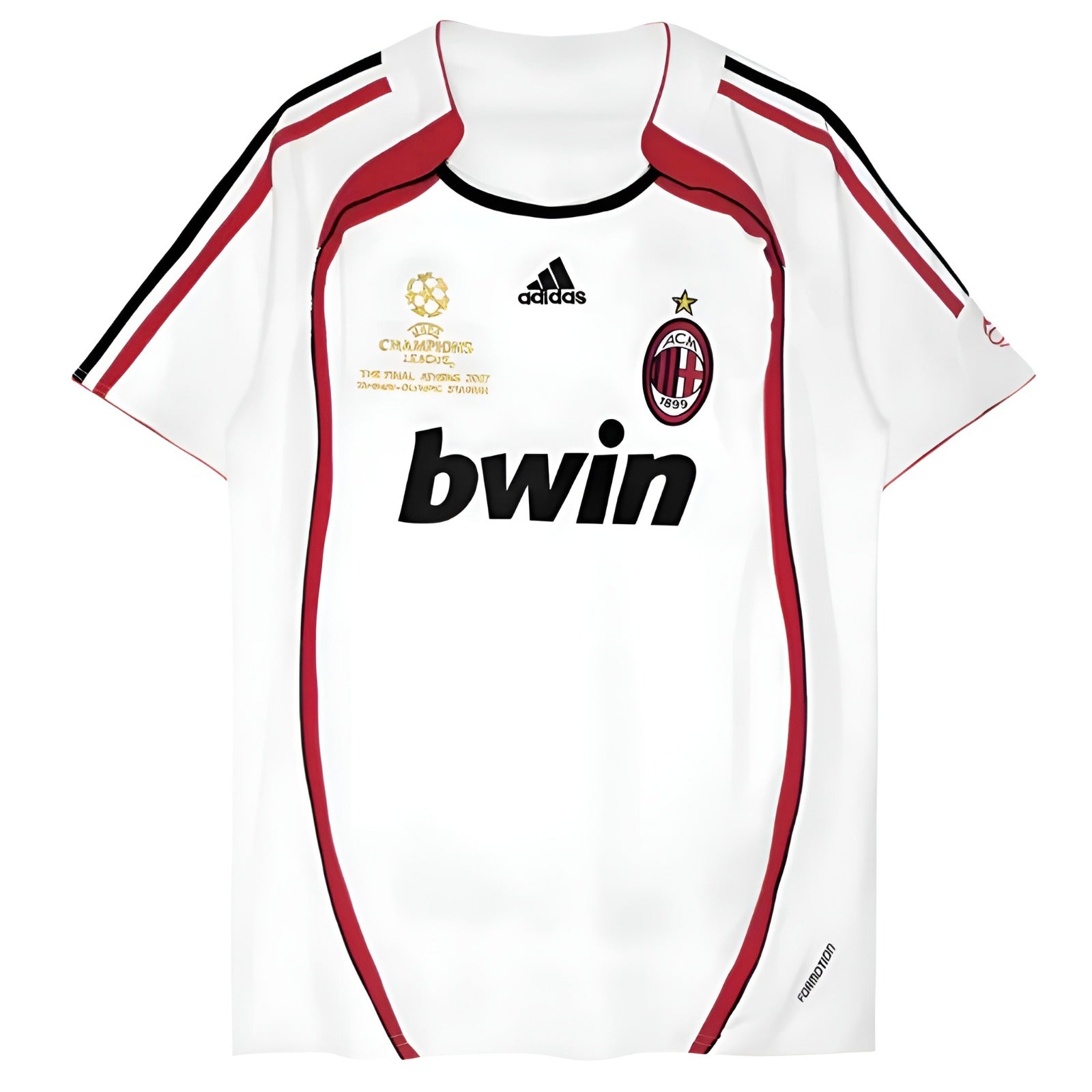 AC Milan 2006-2007 Retro Football Jersey