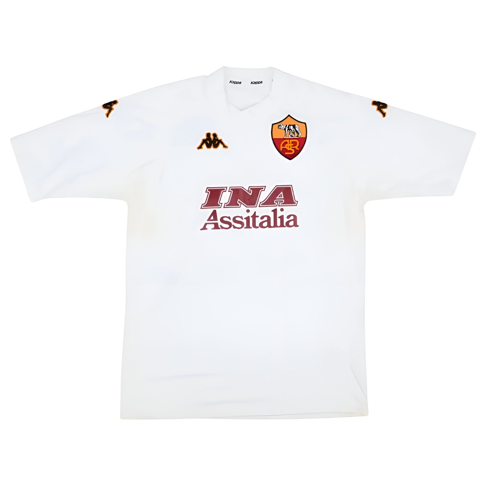 Roma 2000-2001 Away Retro Football Jersey
