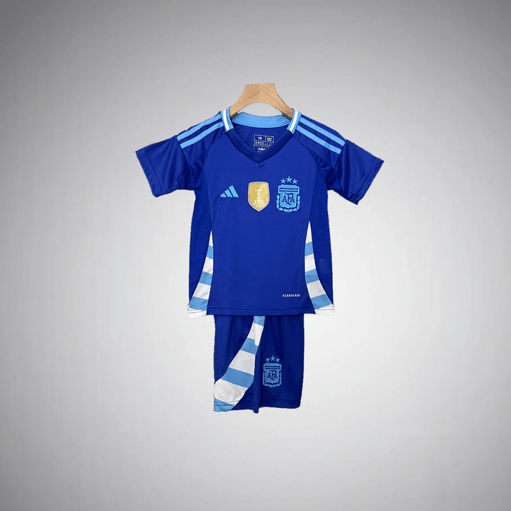 Messi Argentina Kids Football Jersey 2024 Away
