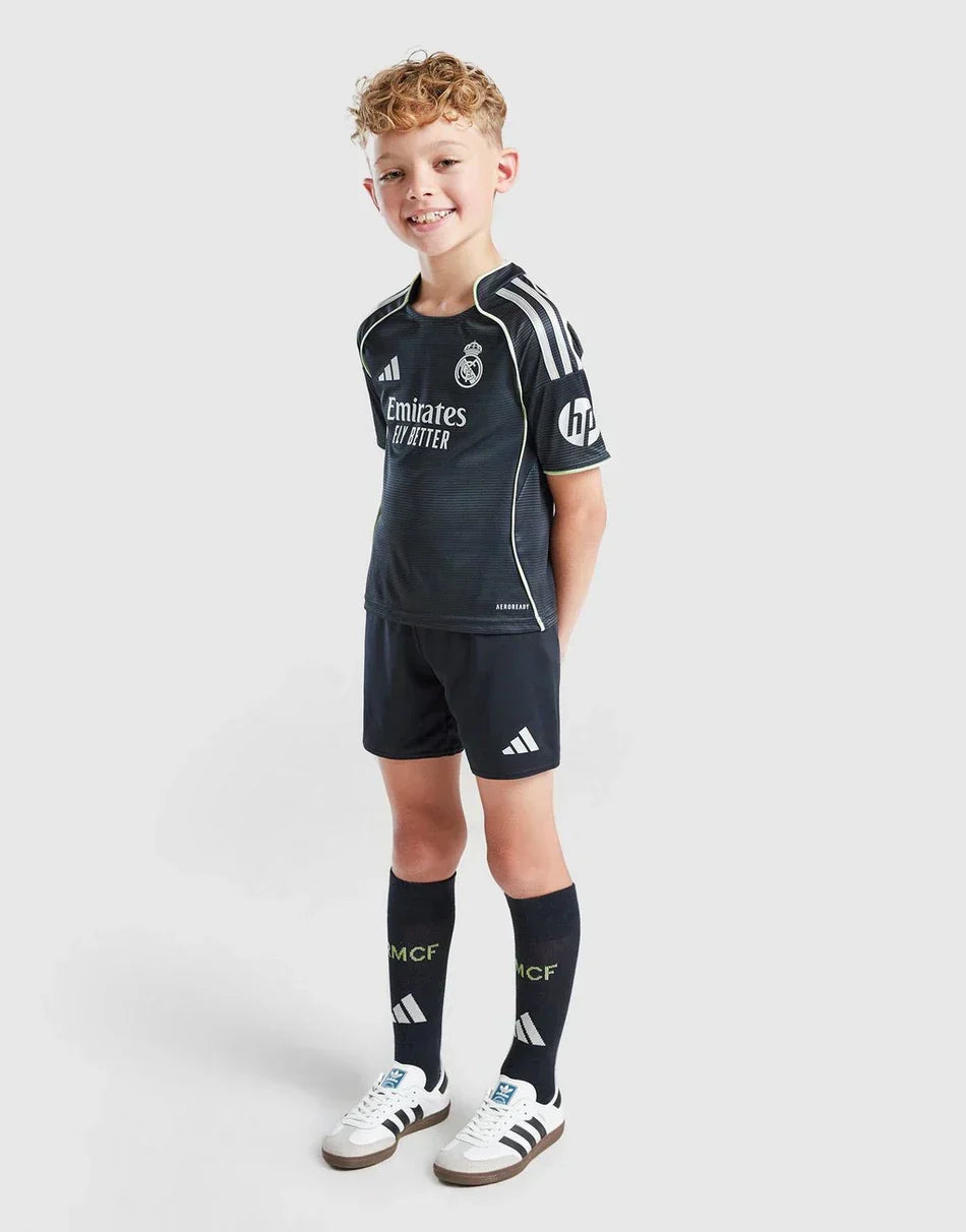 Real Madrid 2025/26 Away Kids Jersey