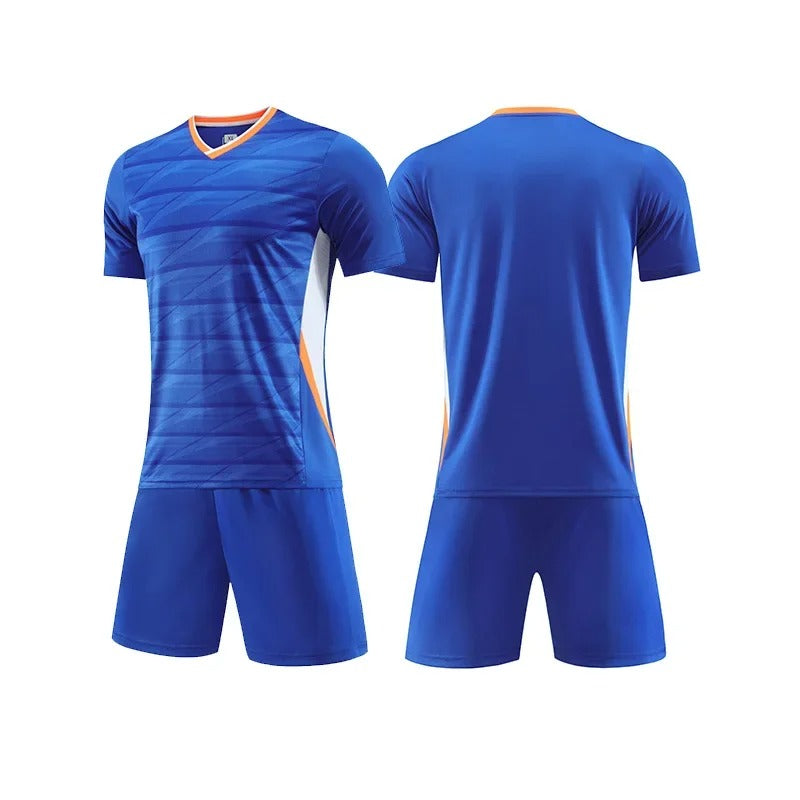 Blue Brandless Football Kit