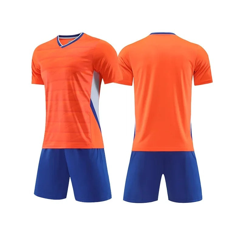Kit de fútbol sin marca naranja
