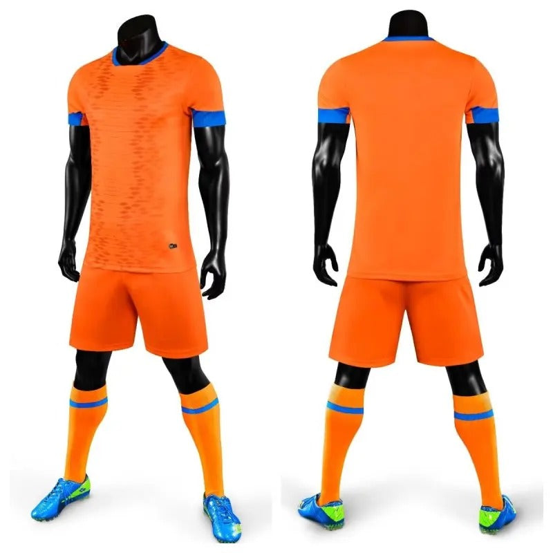 Kit de fútbol sin marca naranja - V5