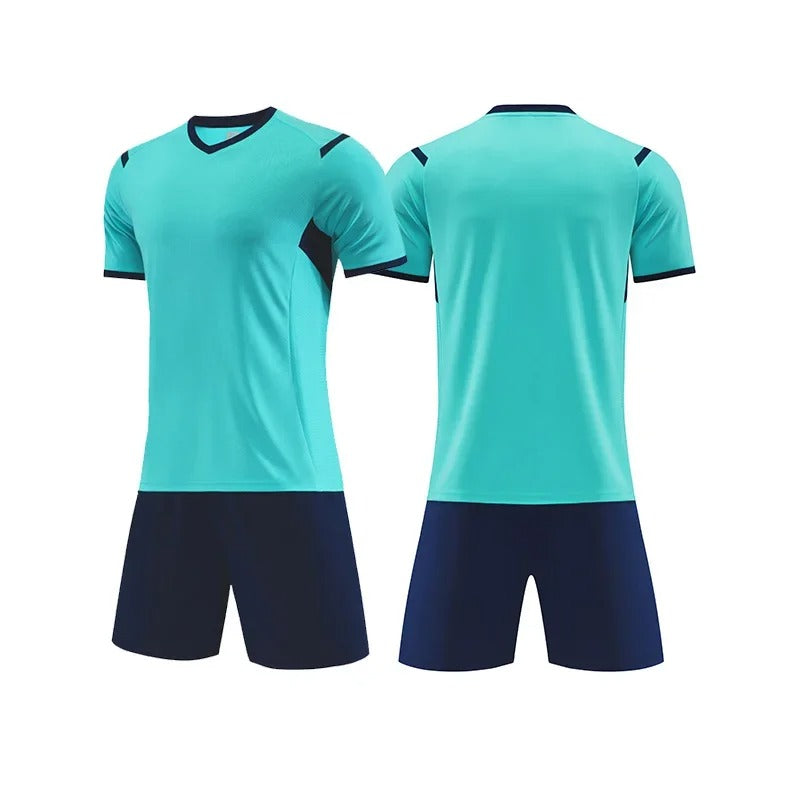 Blue Brandless Football Kit