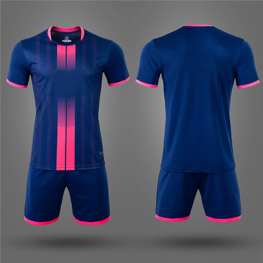 Brandless Fußball-Set in Blau und Pink
