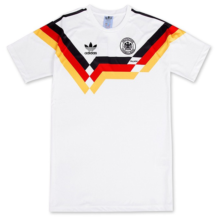 Germany 1990 World Cup Retro Football Jersey