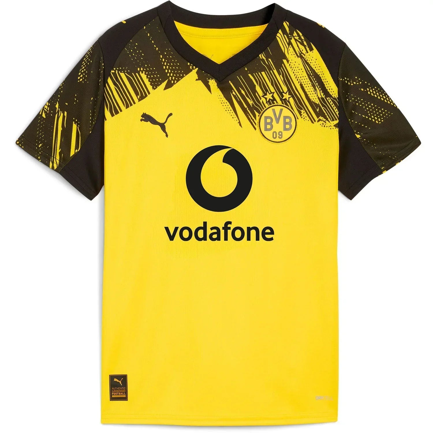 Borussia Dortmund 2025/26 Home Kids Jersey