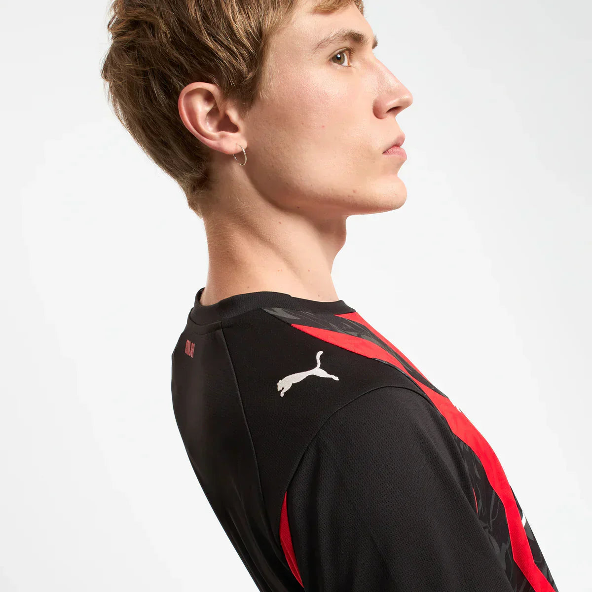 AC Milan 2025/26 Long Sleeve Home Jersey