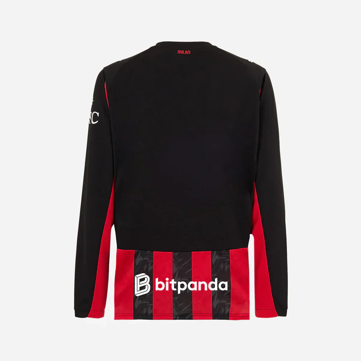 AC Milan 2025/26 Long Sleeve Home Jersey