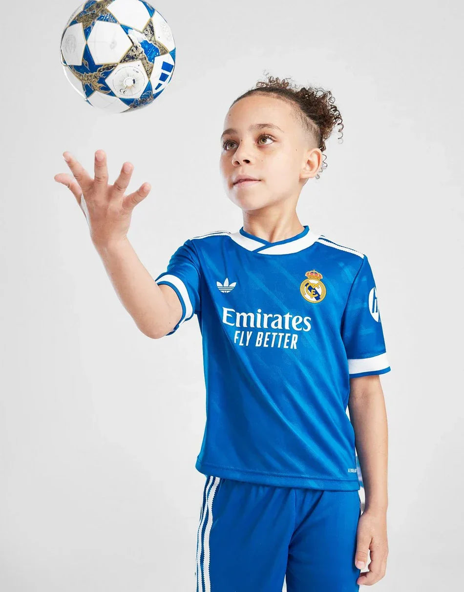 Real Madrid 2025/26 Third Kids Jersey