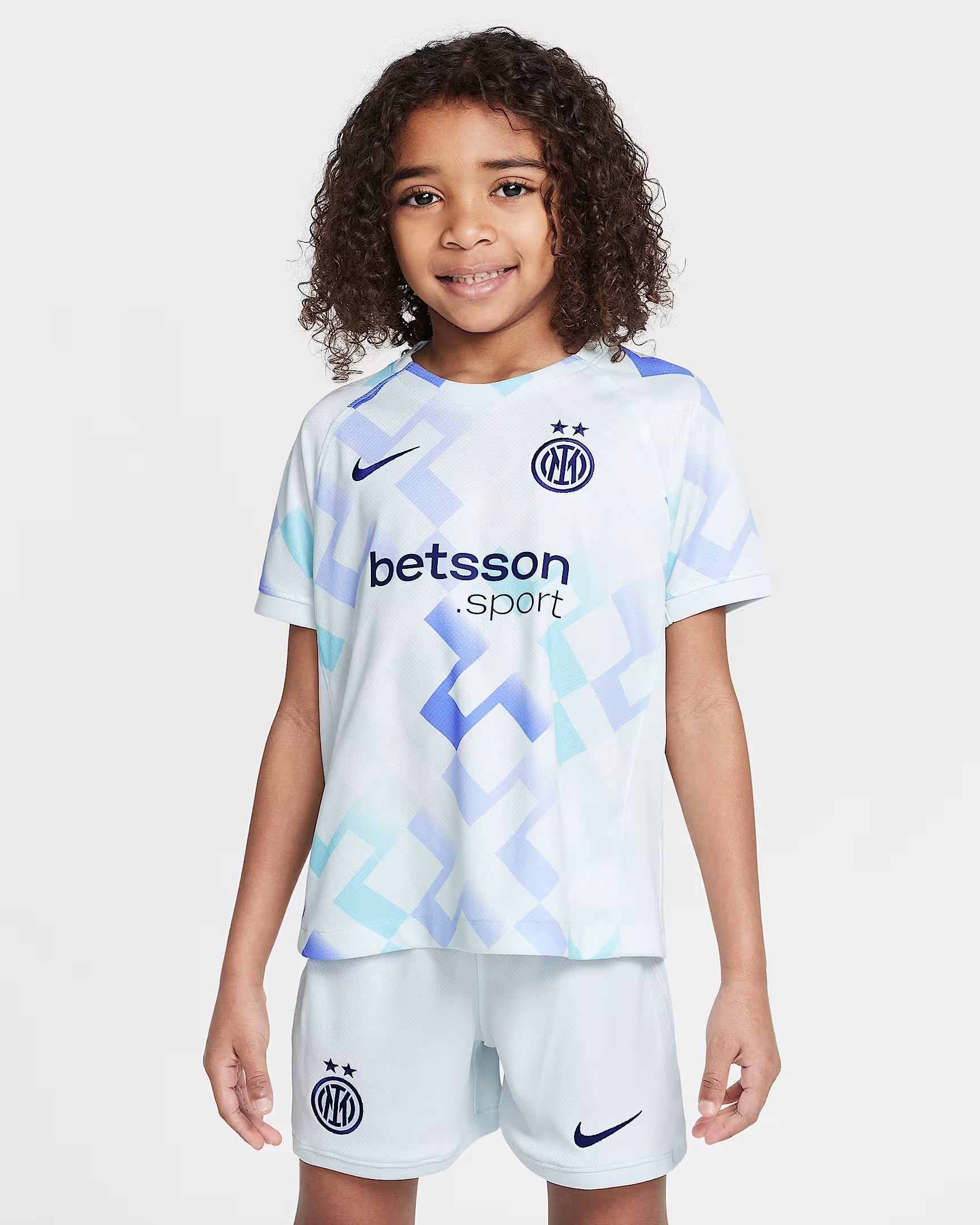 Inter Milan 2025/26 Away Kids Jersey