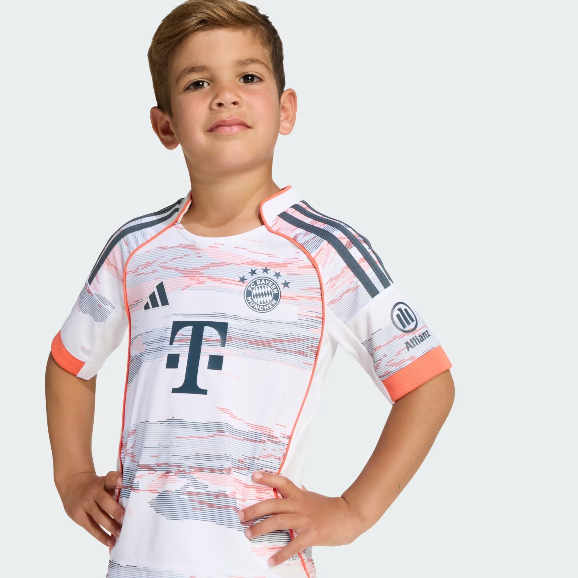 Bayern München 2025/26 Away Kids Jersey