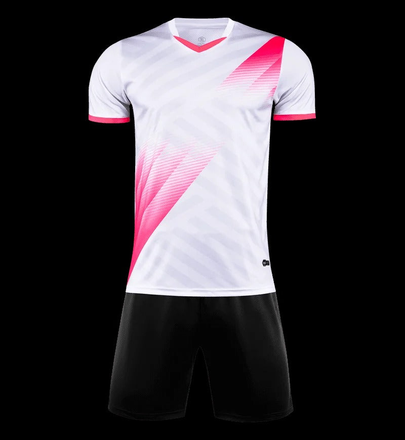 White Top Brandless Football Kit - V3