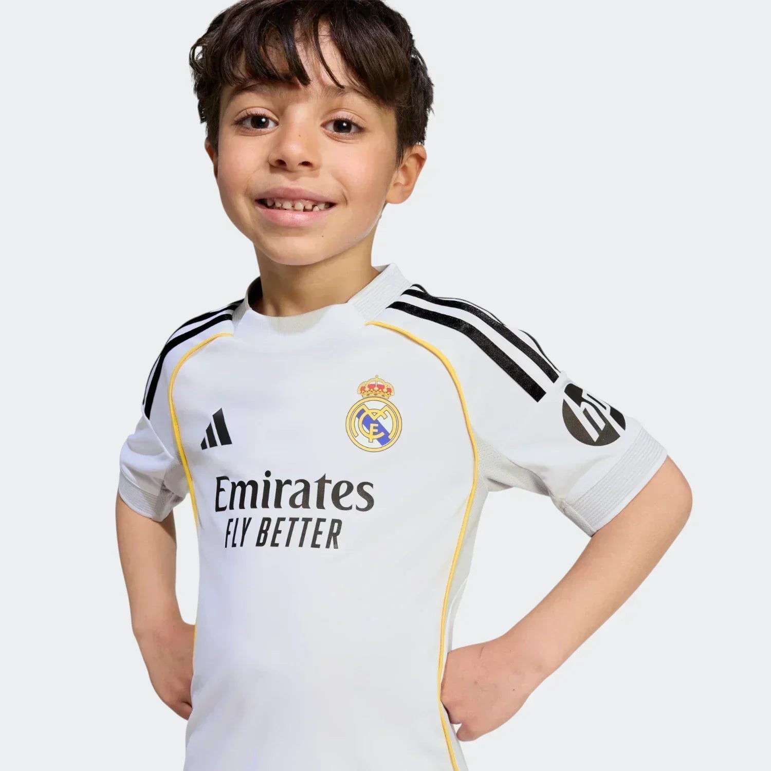 Real Madrid 2025/26 Home Kids Jersey