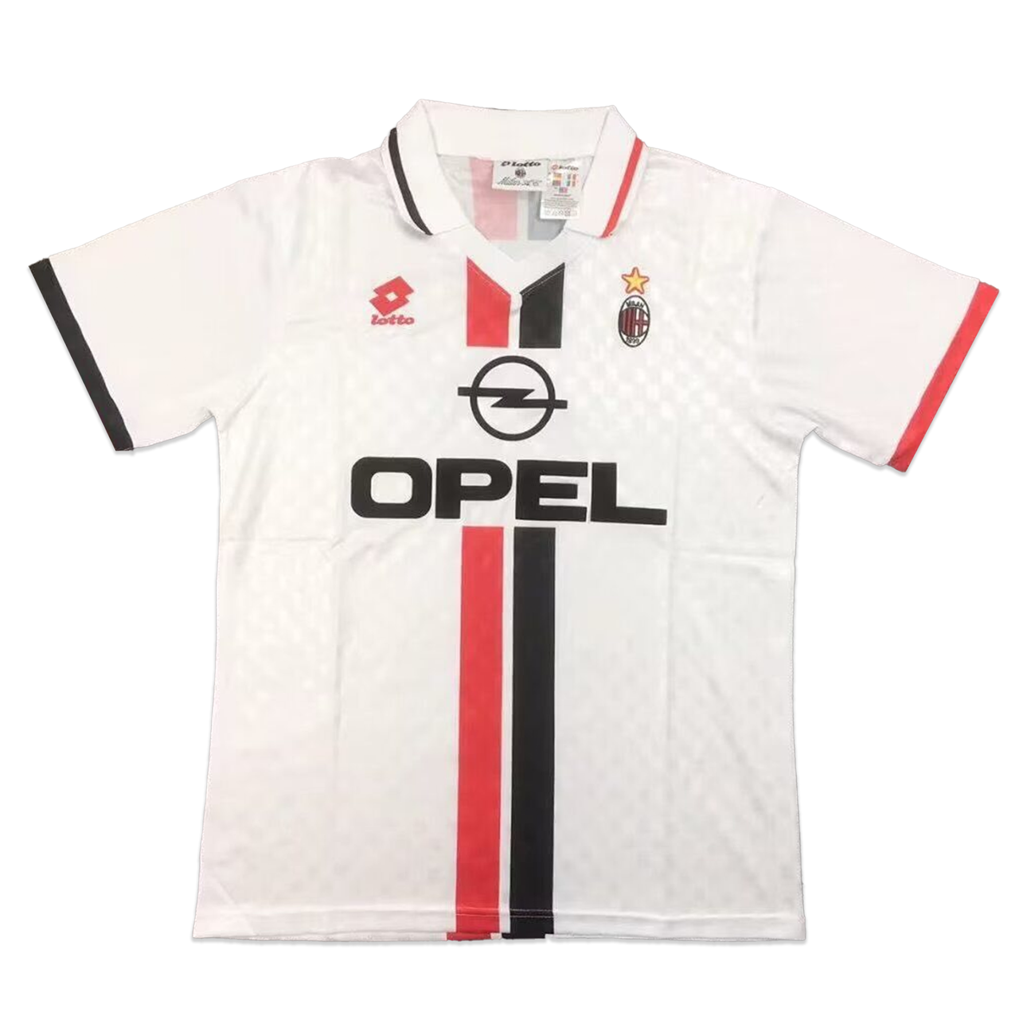 AC Milan 1995-1996 Away Retro Football Jersey