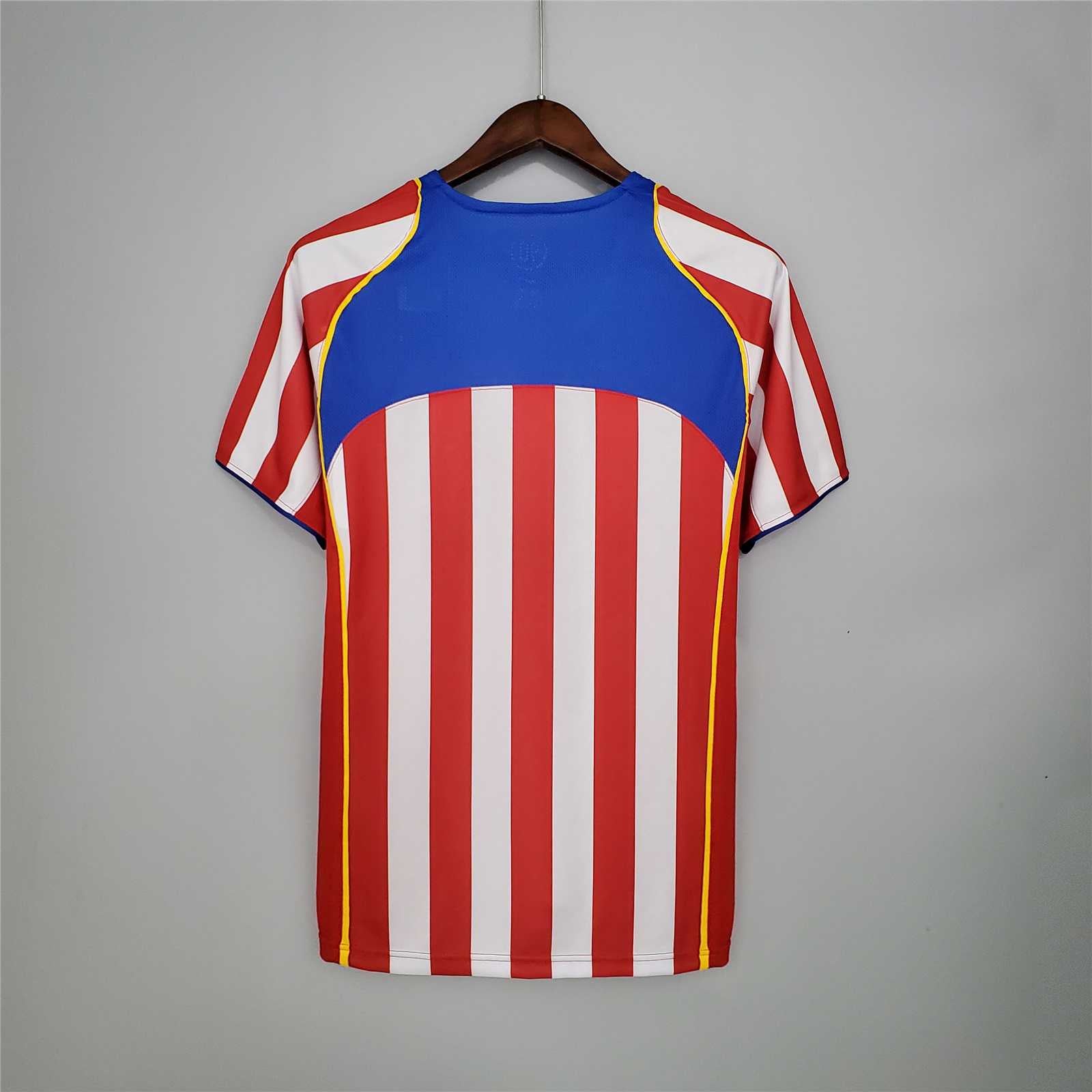 Atletico Madrid 2004-2005 Home Retro Jersey Spiderman