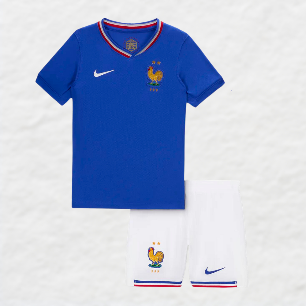 France Kids Football Jersey 2024-2025 Home