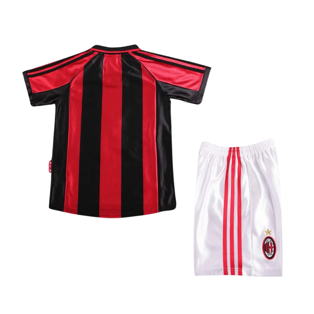 AC Milan 1998-199 Home Kids Jersey