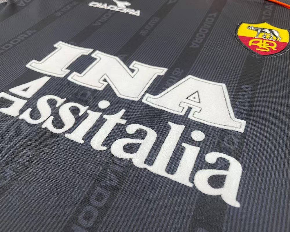 AS Roma 2002-2003 Away Kids Jersey