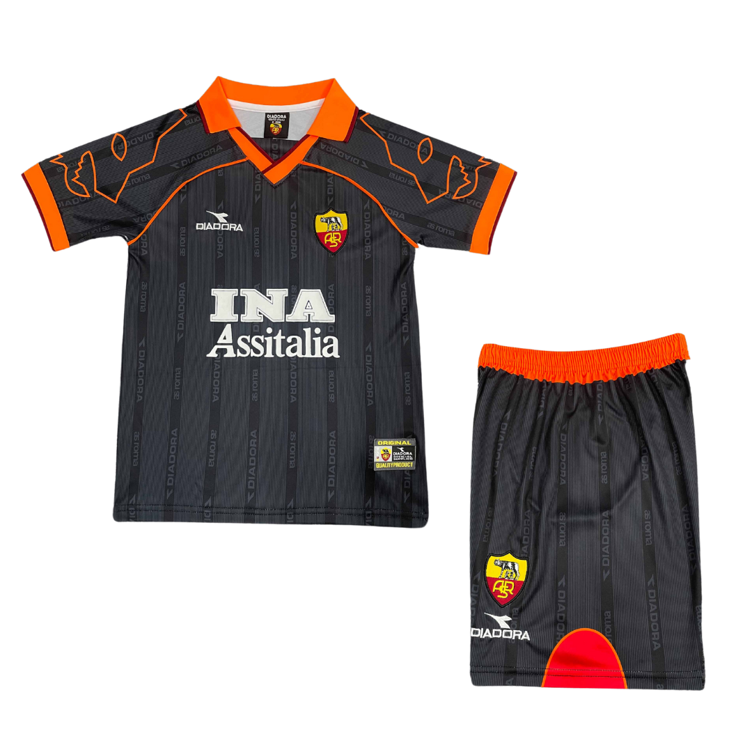 AS Roma 2002-2003 Away Kids Jersey