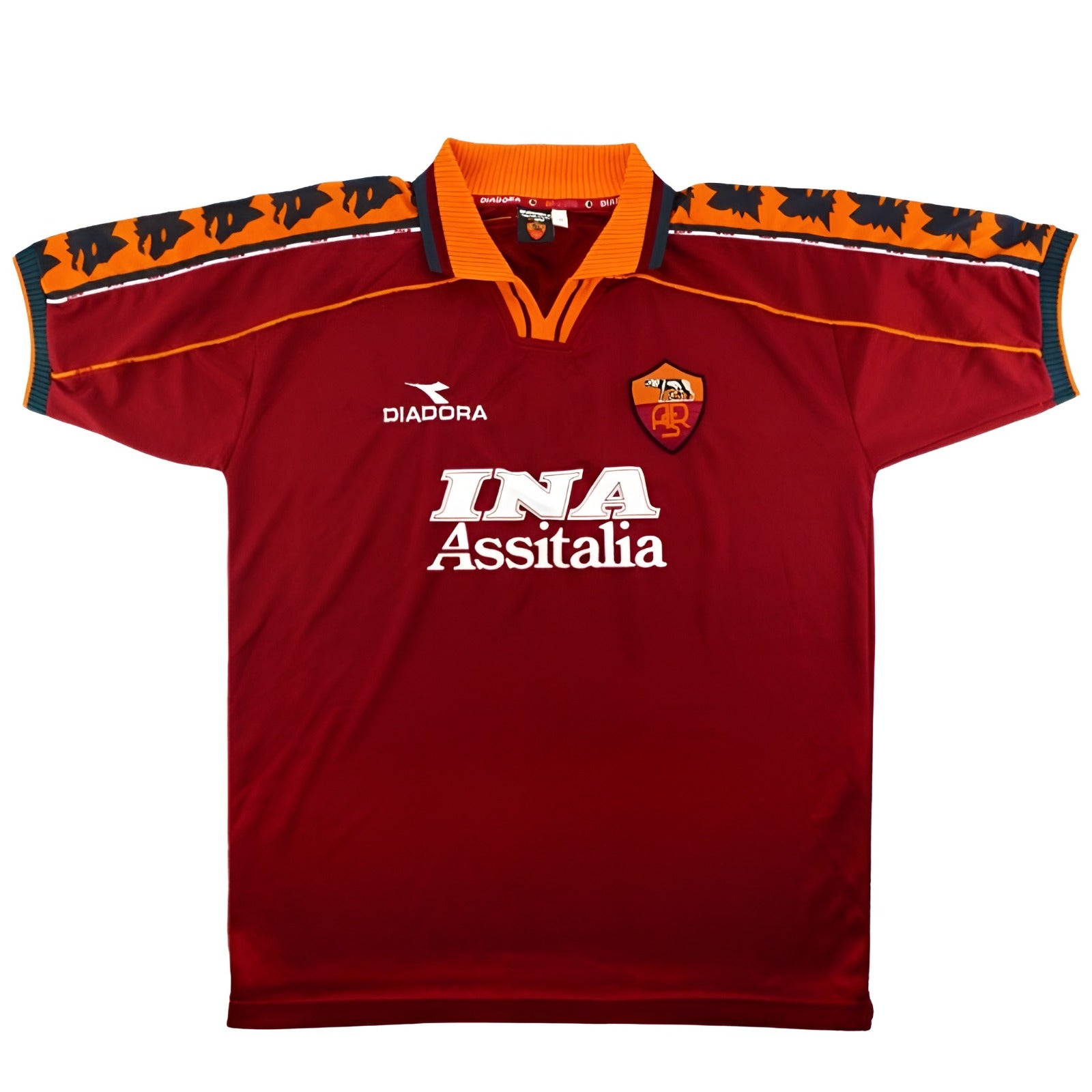 Roma 1998-1999 Home Retro Football Jersey
