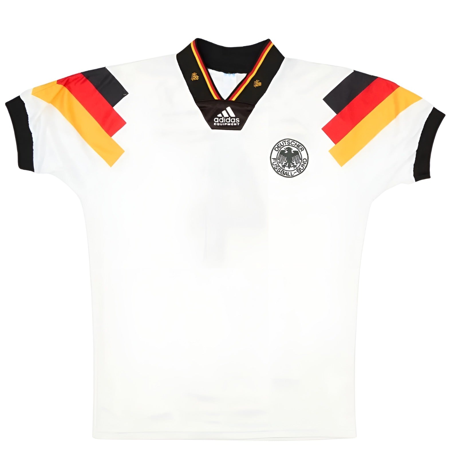 Germany 1992 Home Retro Football Jersey