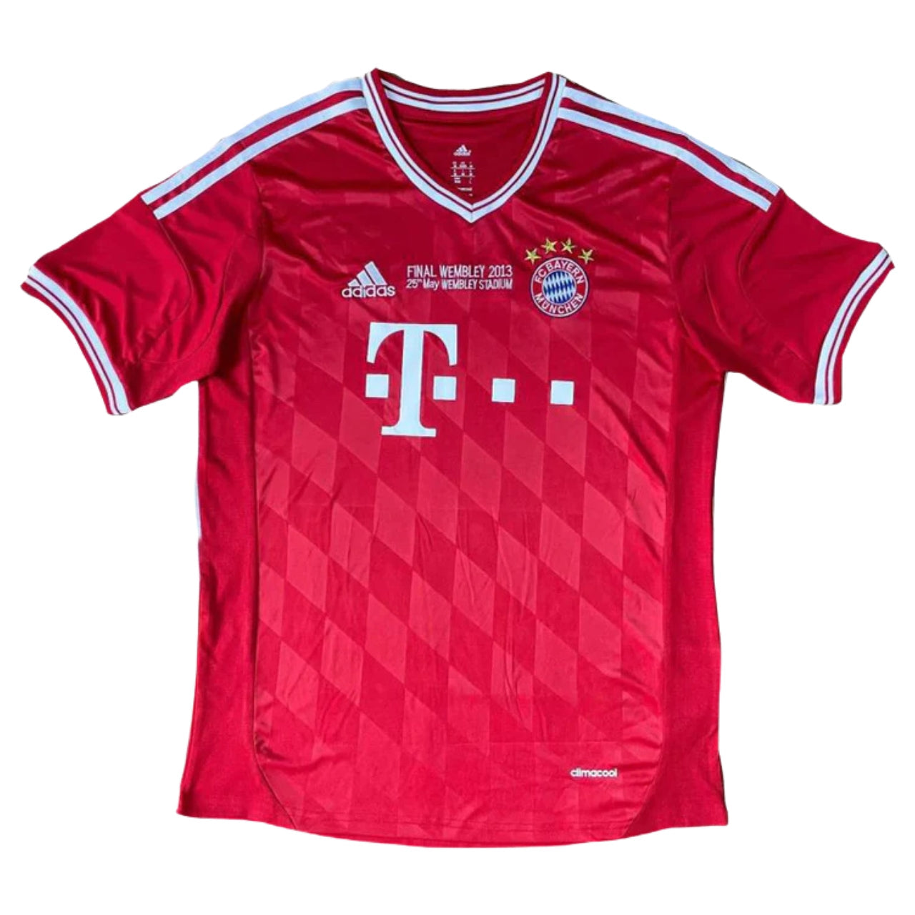 Bayern Munich 2012-2013 Champions League Final Home Retro Football Jersey