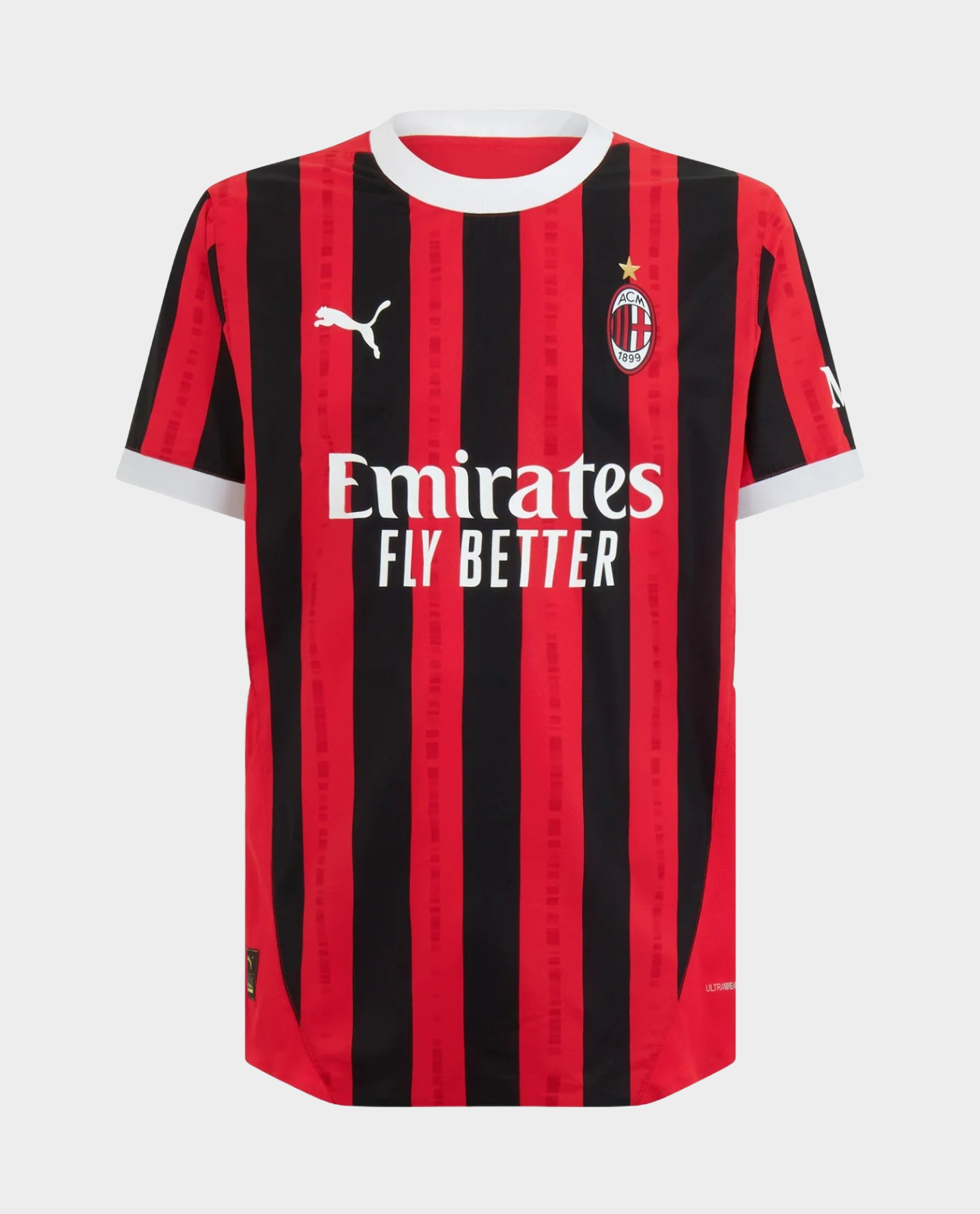 AC Milan 2024-2025 Home Shirt Player Version