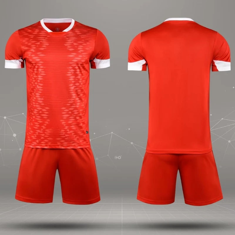 Red Brandless Football Kit - V5