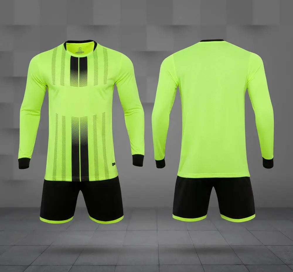 Fluo Green Brandless Football Kit