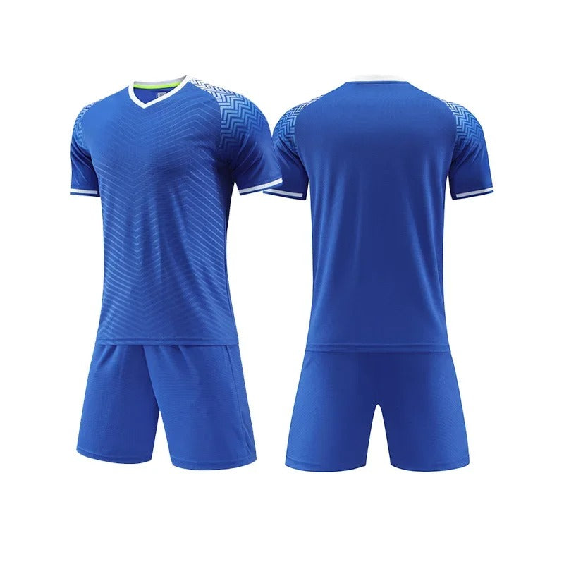 Blue Brandless Football Kit